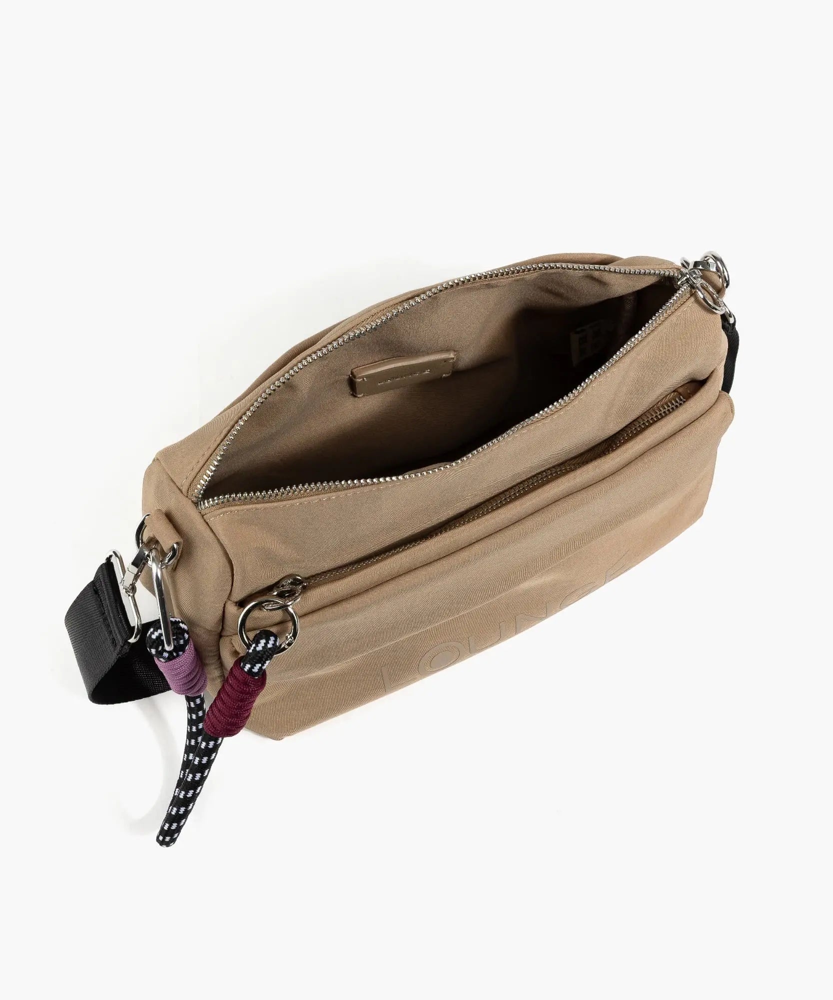 Cartera Bandolera Llavero Nylon Urban