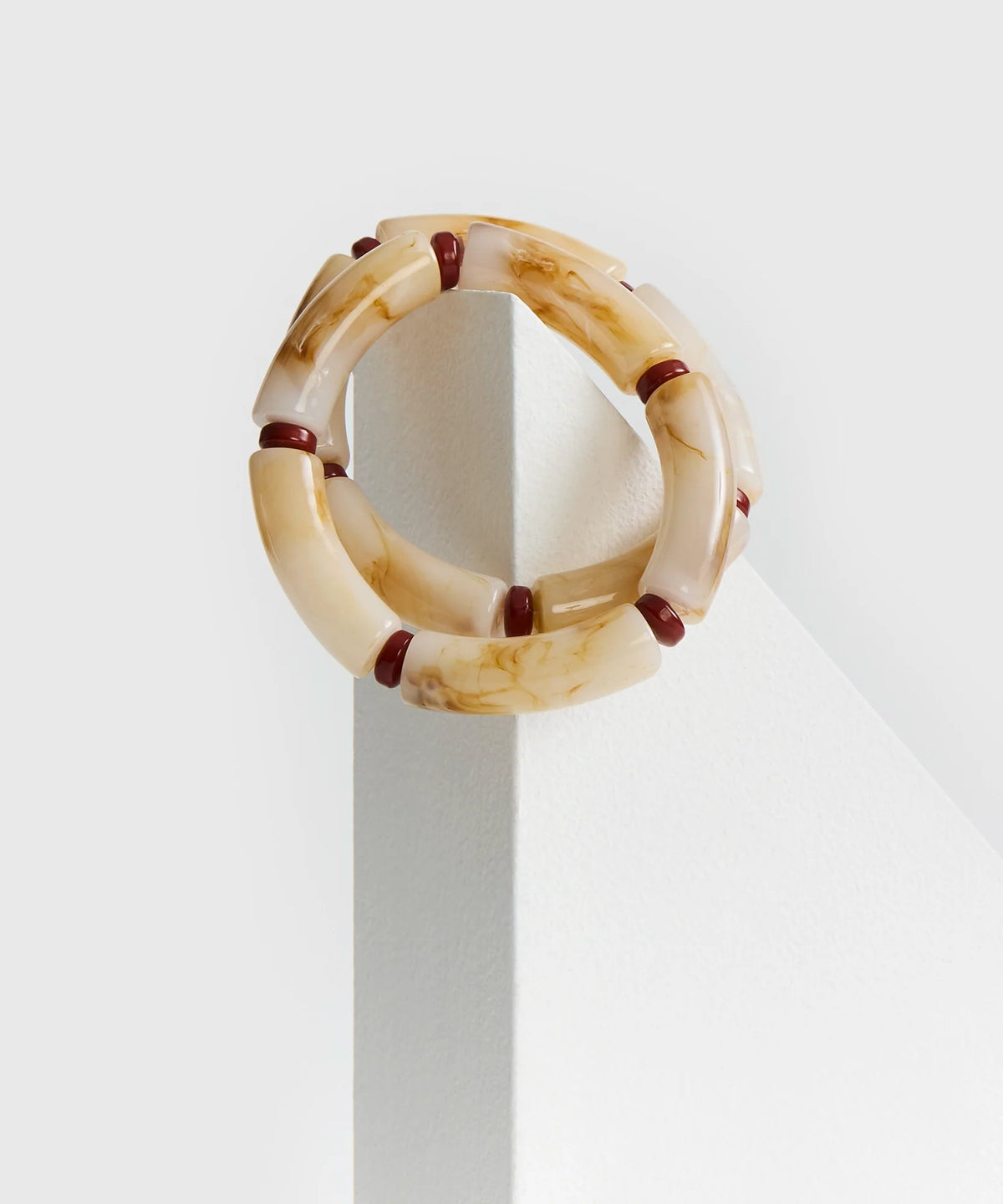 Set Pulseras Piedras Alargadas