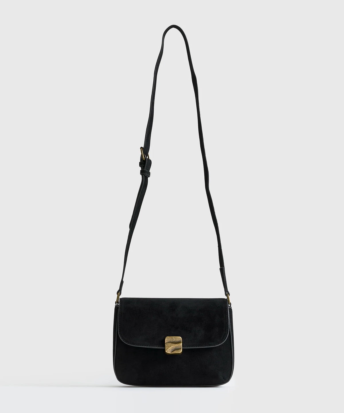 Cartera Bandolera Fake Suede Woman