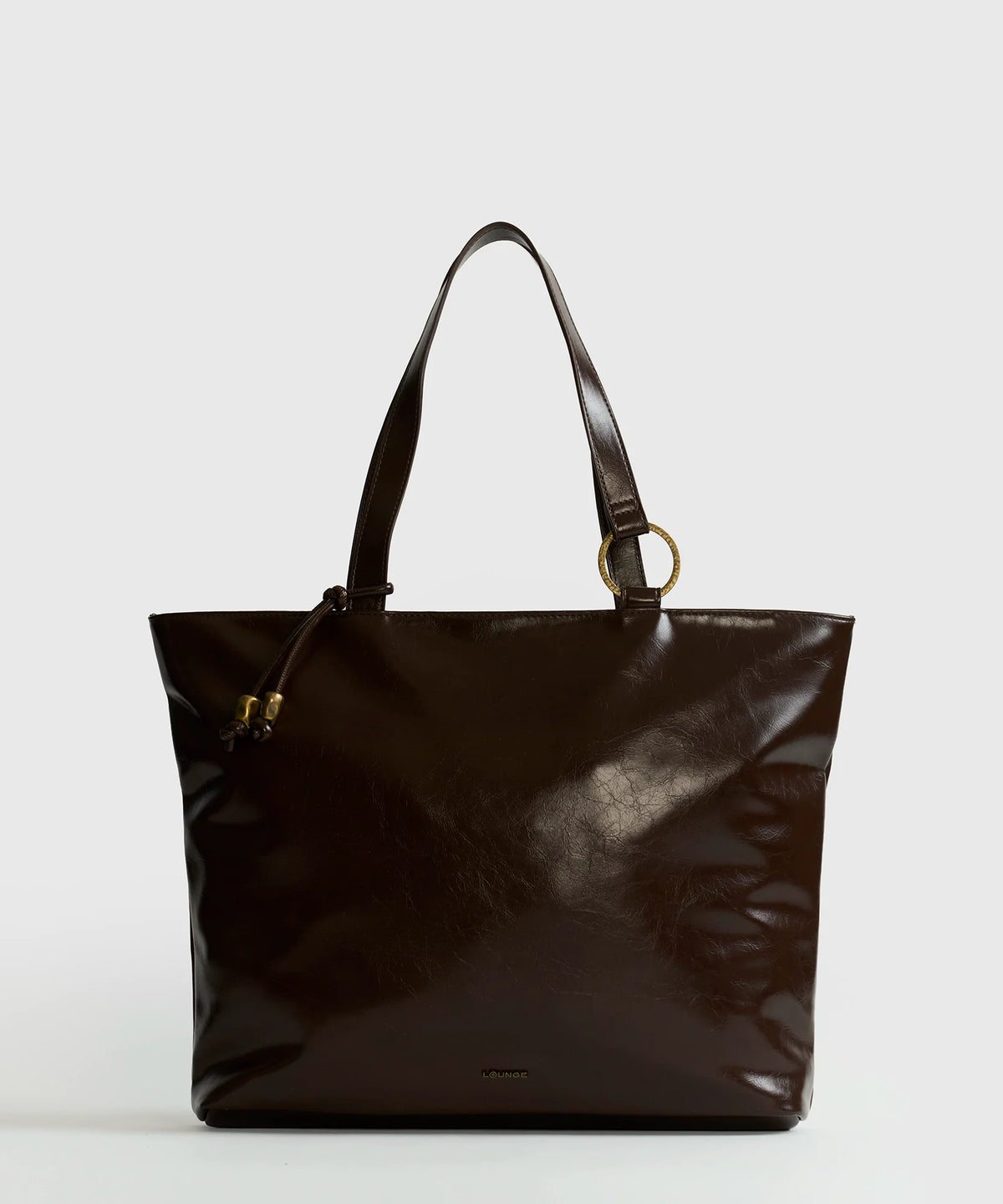 Bolso Notebook Charm Pelotas Doradas Woman