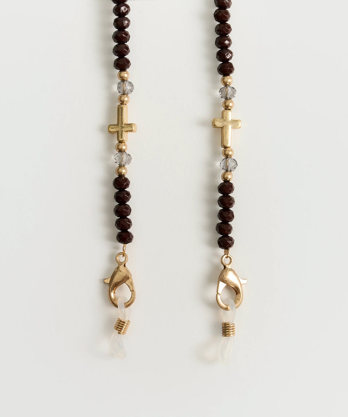 Strap Sujetador Lentes Mostacillas Cruces