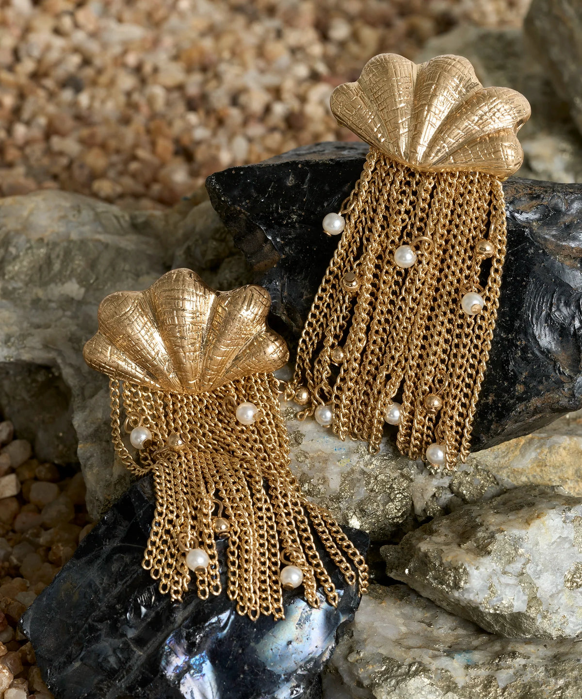 Aros Grandes Medusa Tesoros By @Mariaguldman