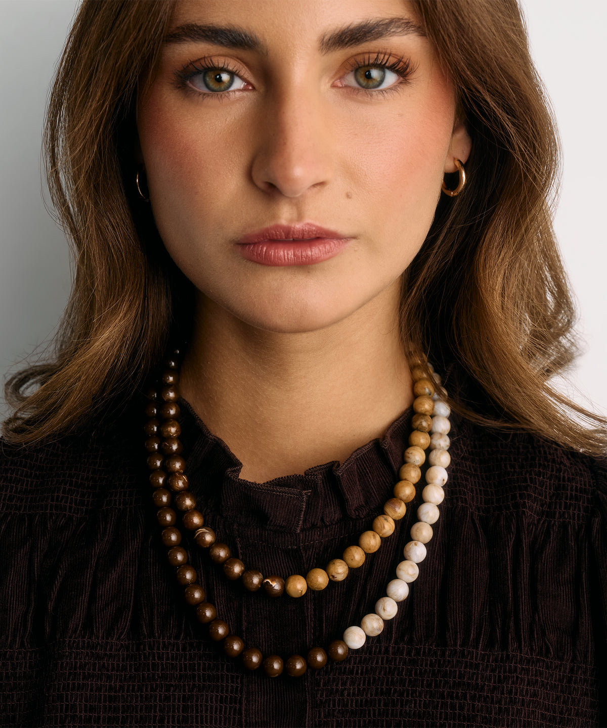 Collar Borlas Bicolor Woman