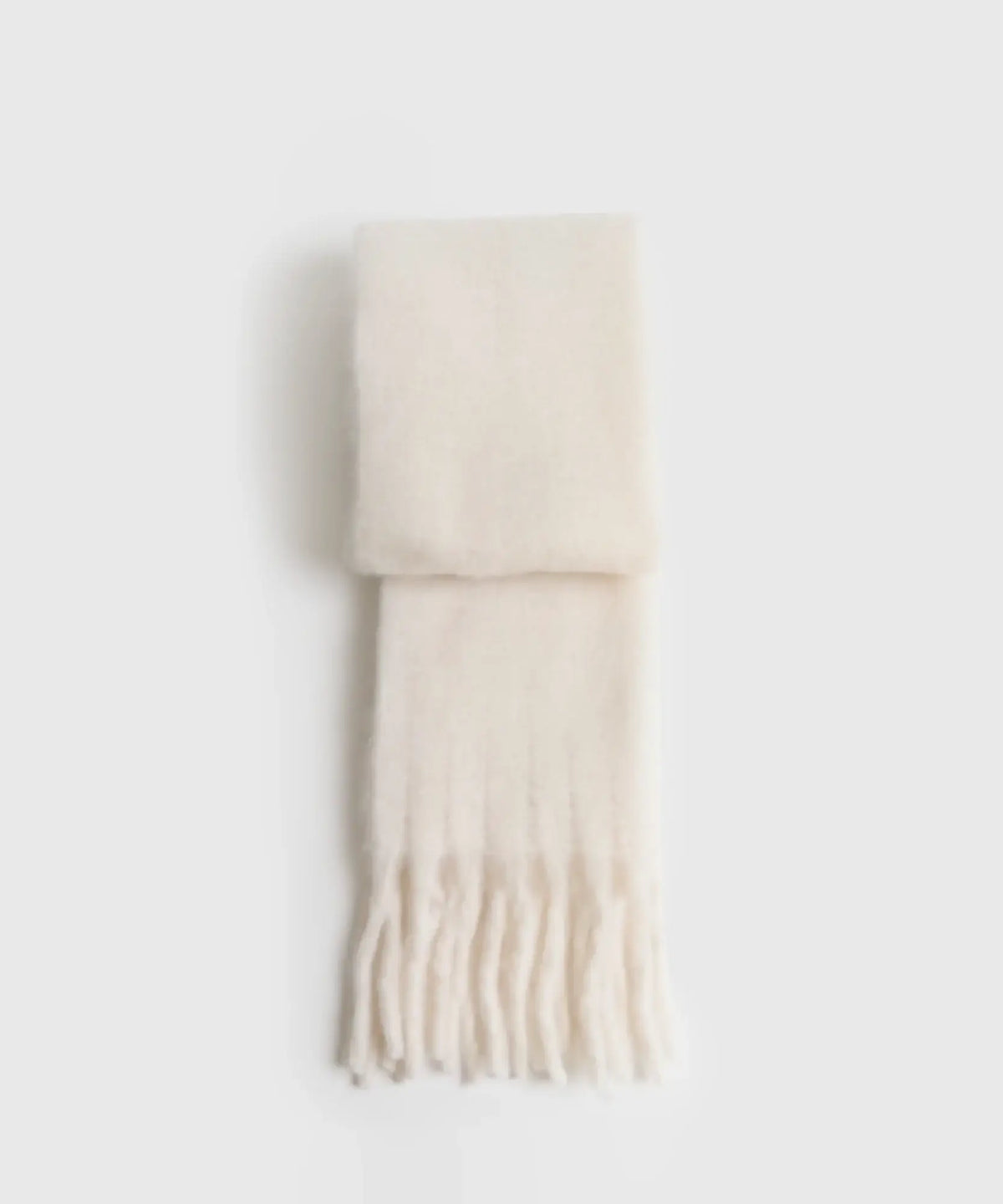 Bufanda Maxi Con Flecos