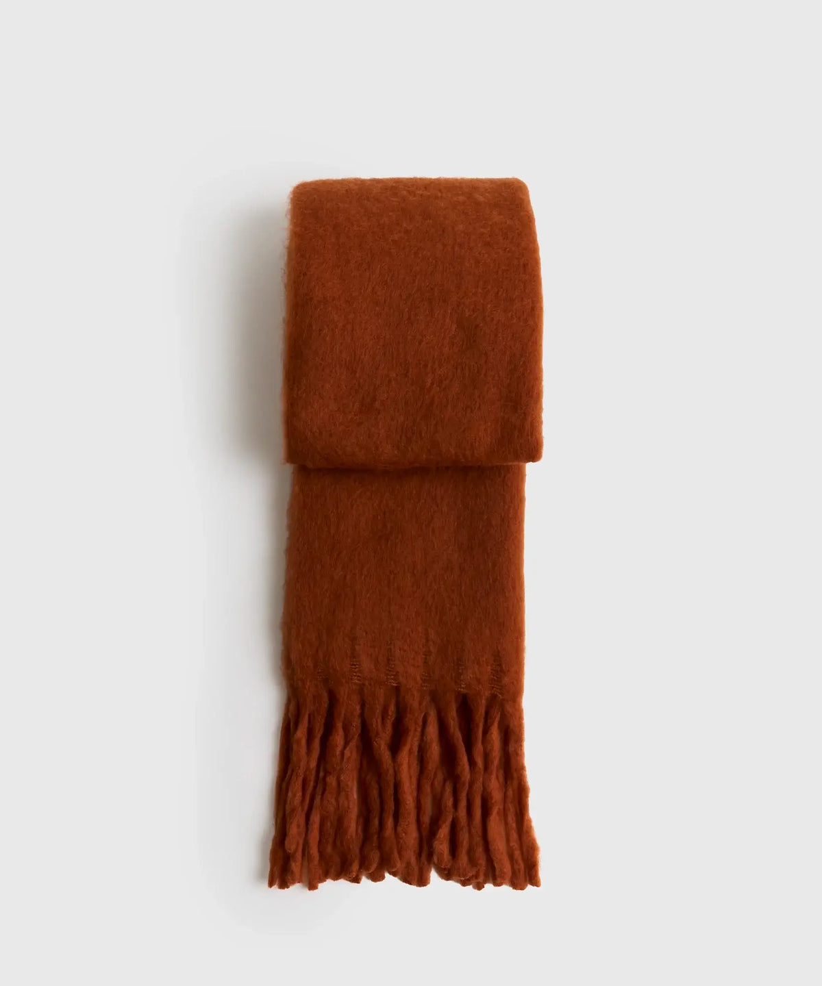 Bufanda Maxi Con Flecos