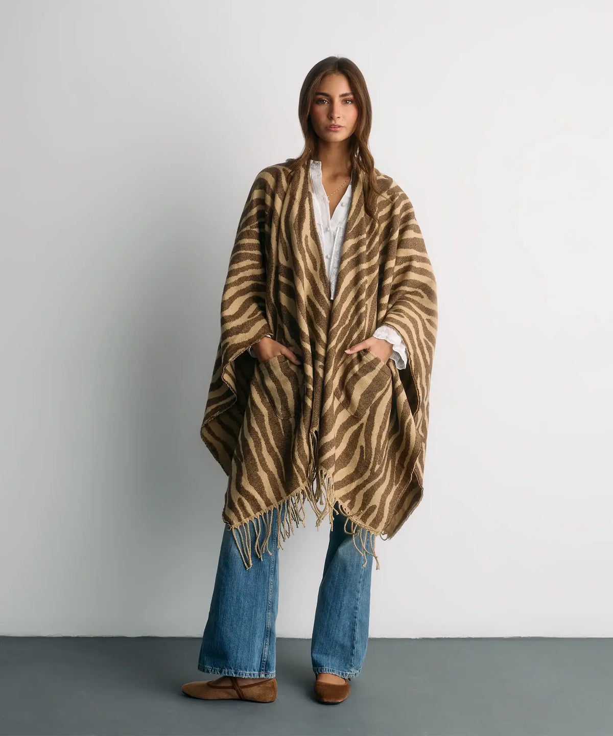 Capa Poncho Cebra