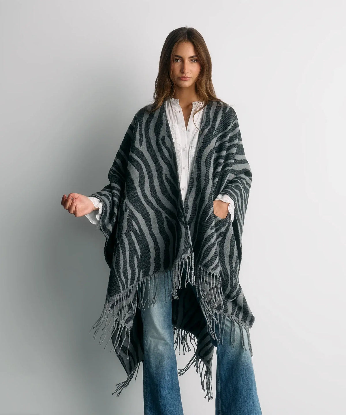 Capa Poncho Cebra