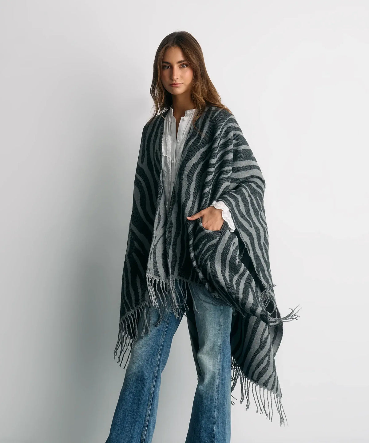 Capa Poncho Cebra