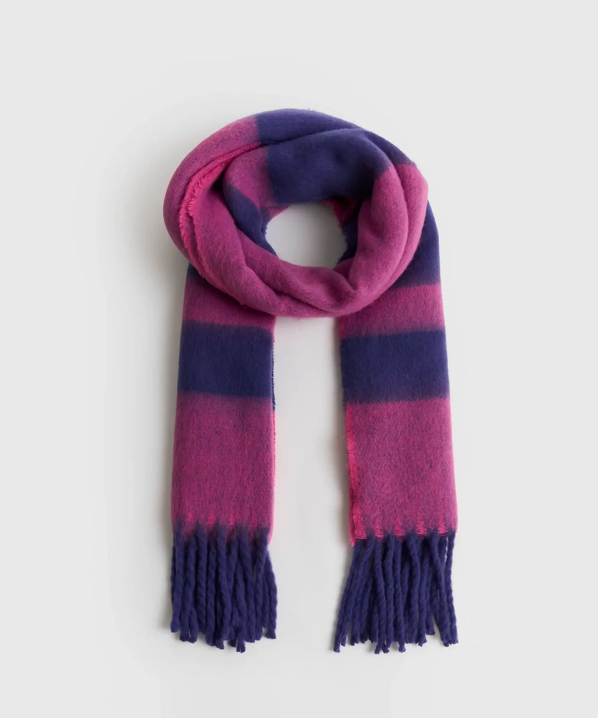 Bufanda Líneas Bicolor