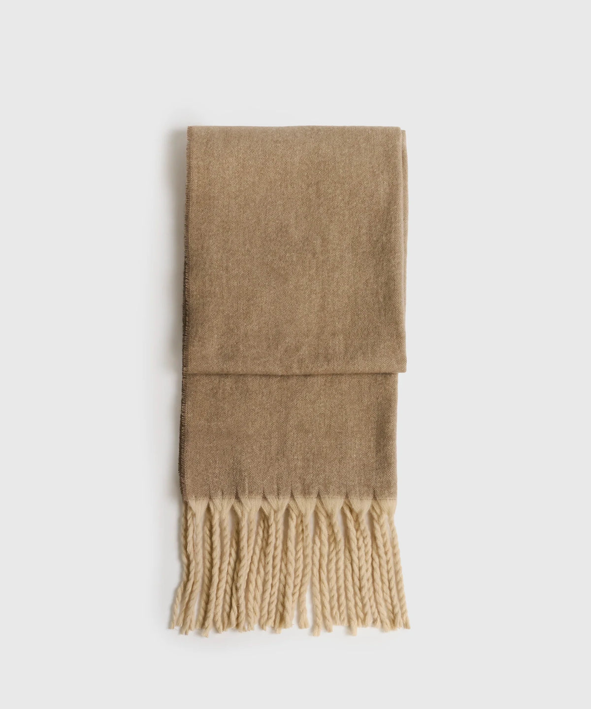 Maxi Bufanda Bicolor Flecos Alto Invierno