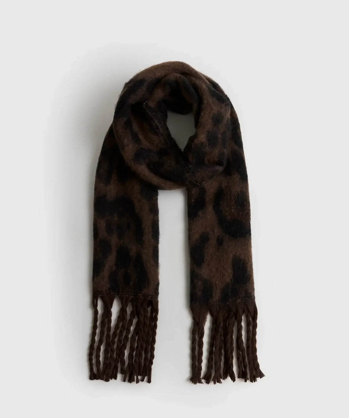 Bufanda Estampado Animal Print Oscuro