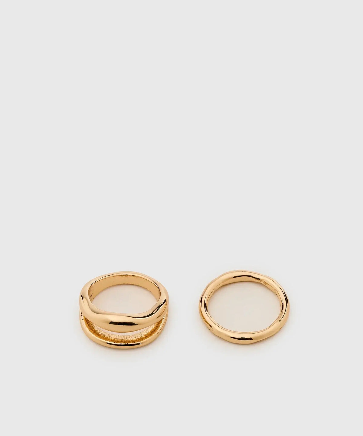 Set Anillos Irregulares Boho