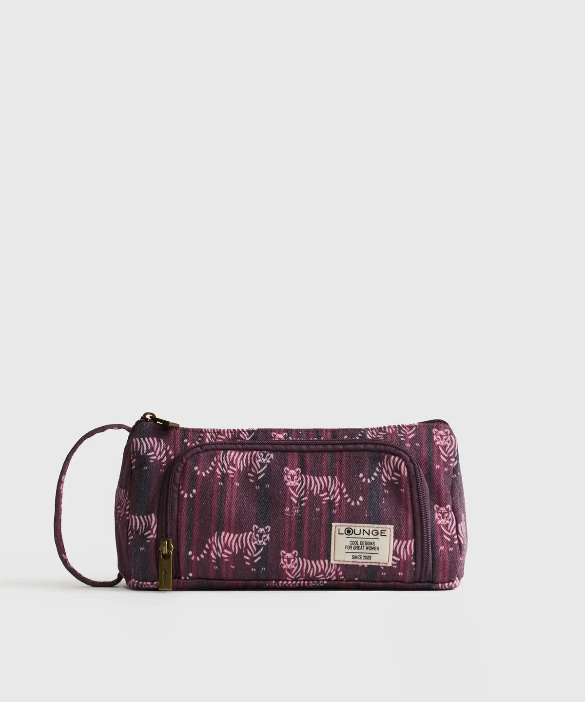 Estuche Canvas Doble Compartimiento
