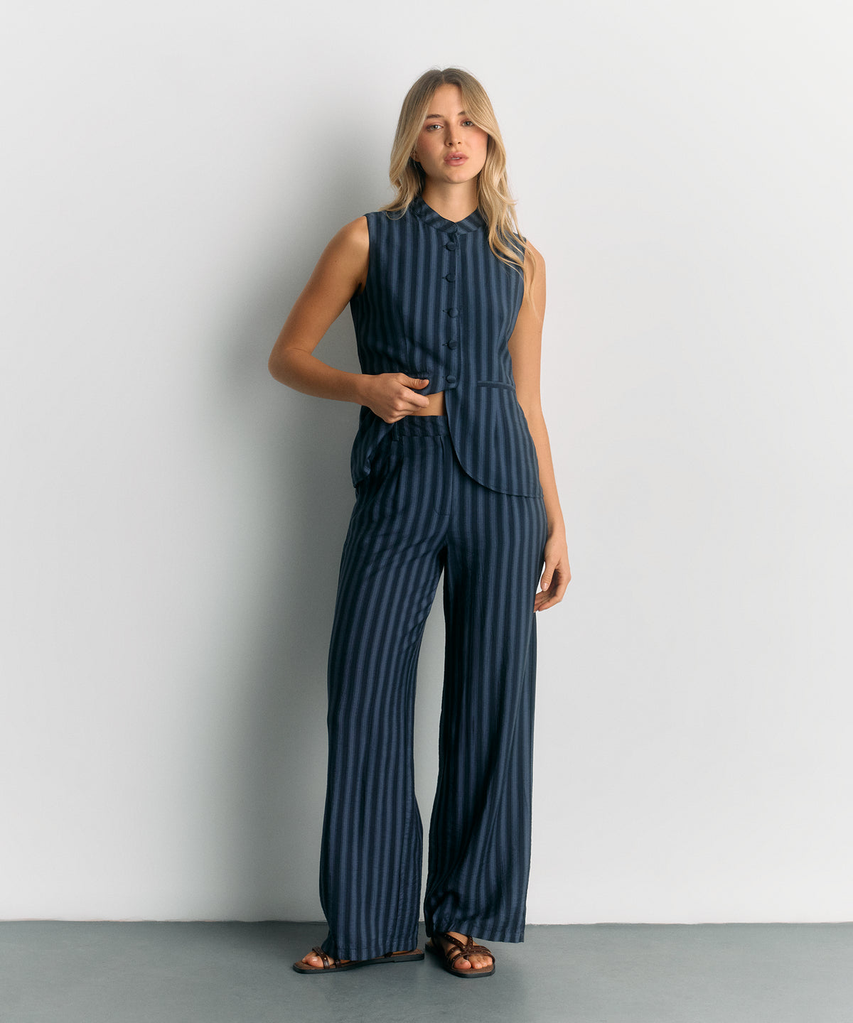 Pantalón Palmeira Líneas