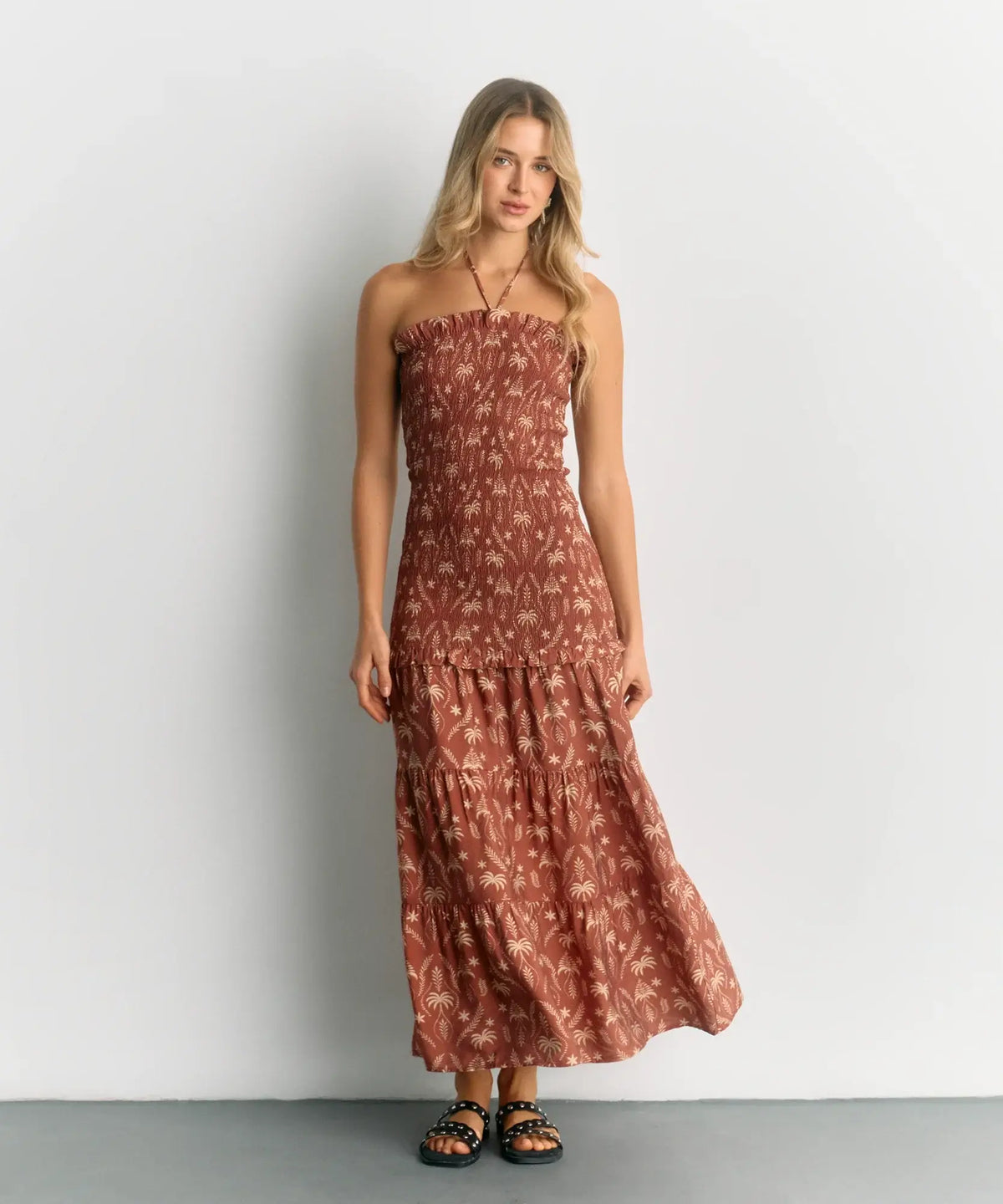 Vestido Largo Strapless Paradiso