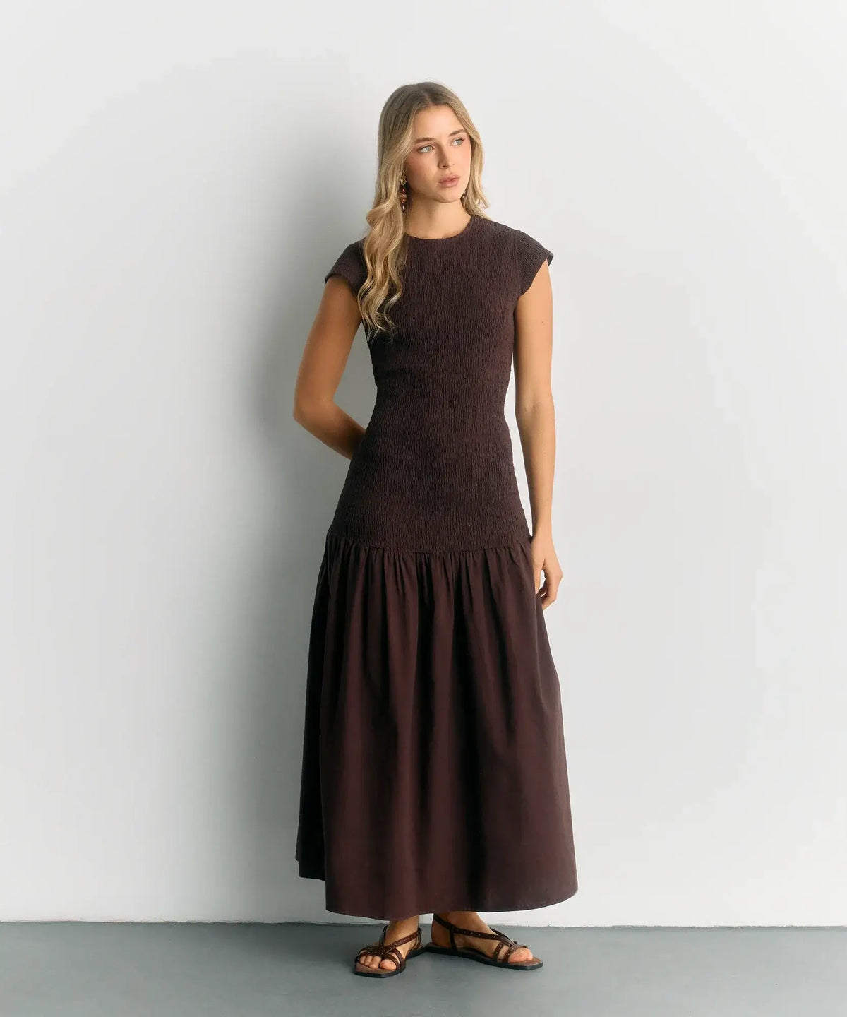 Vestido Largo Panal Paradiso