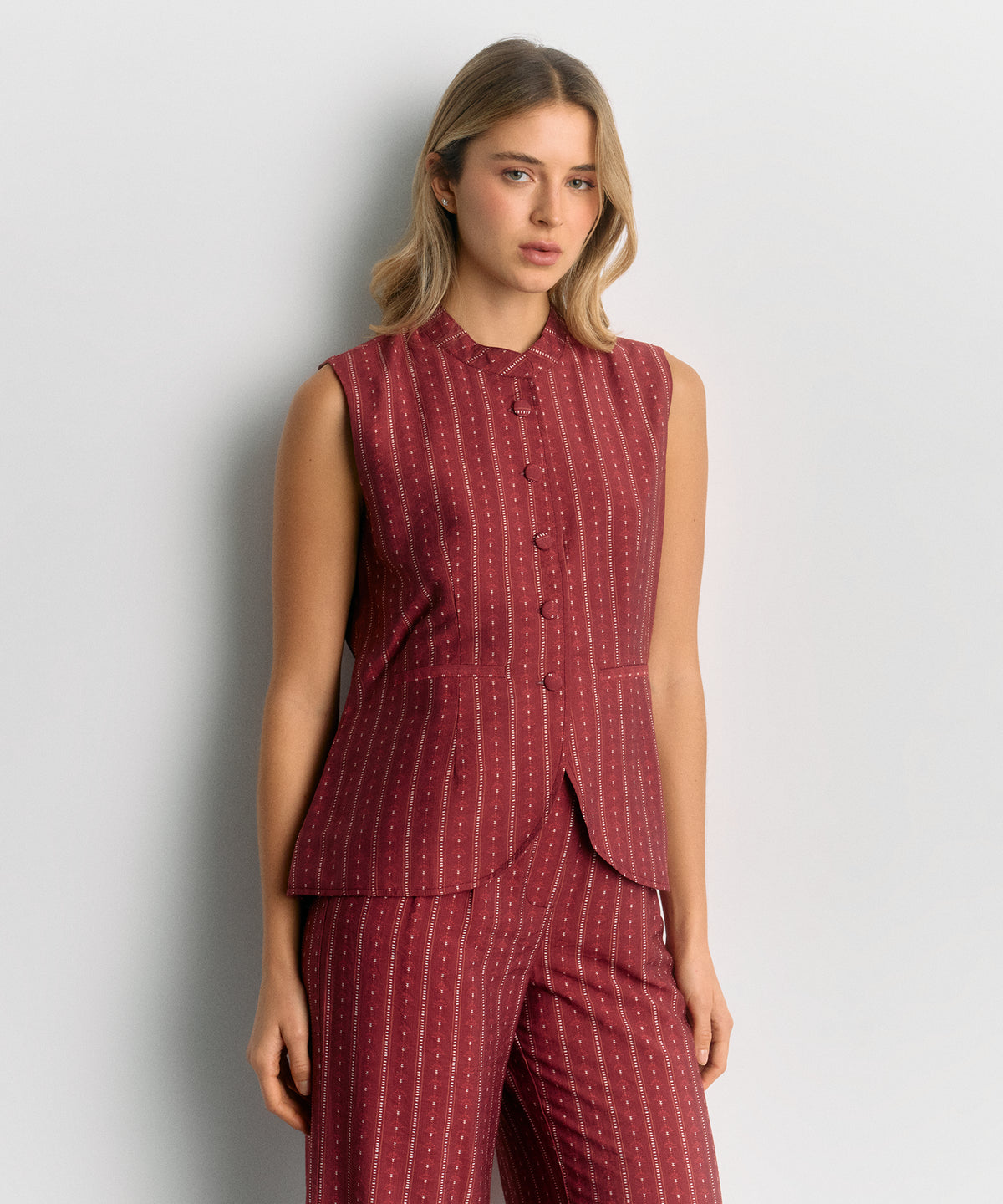 Vest Palmeira Flores