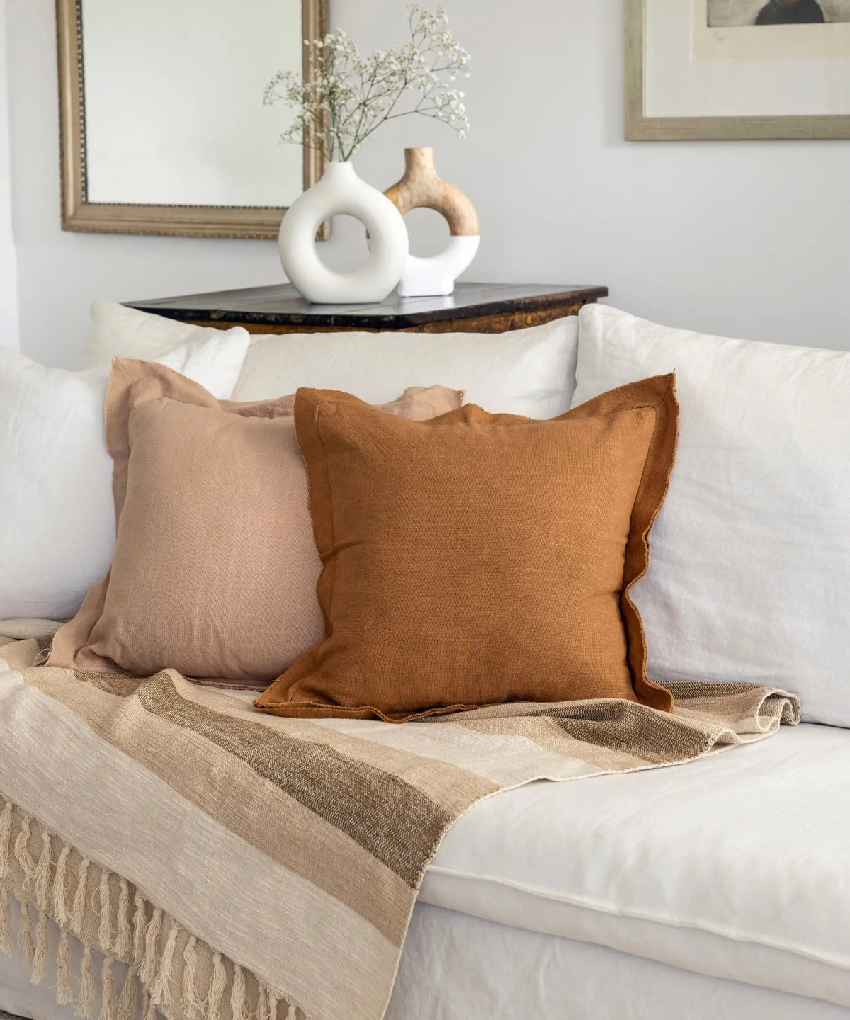 Cojín Algodón Unicolor