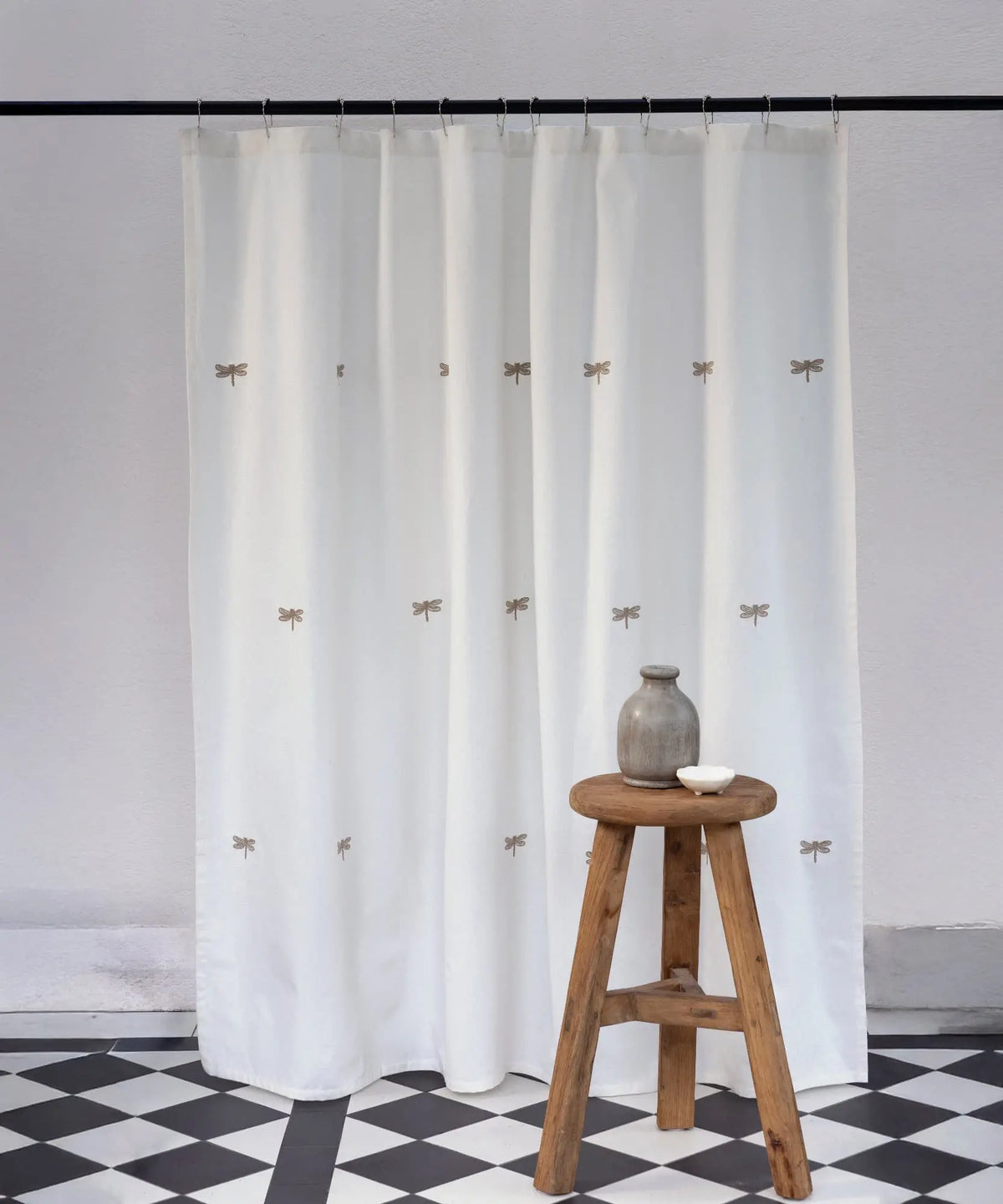 Cortina De Baño Libélulas