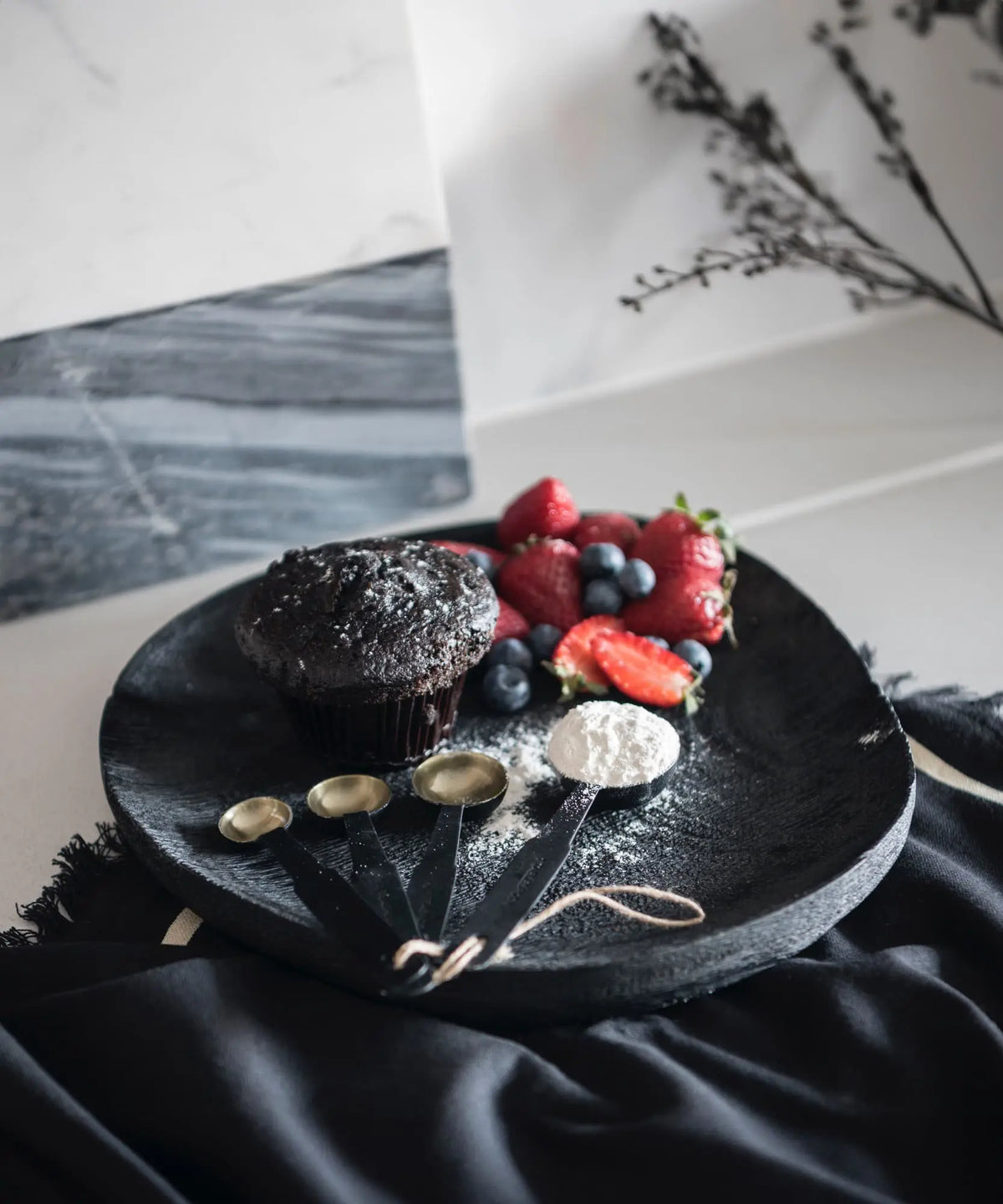 Plato De Madera Redondo