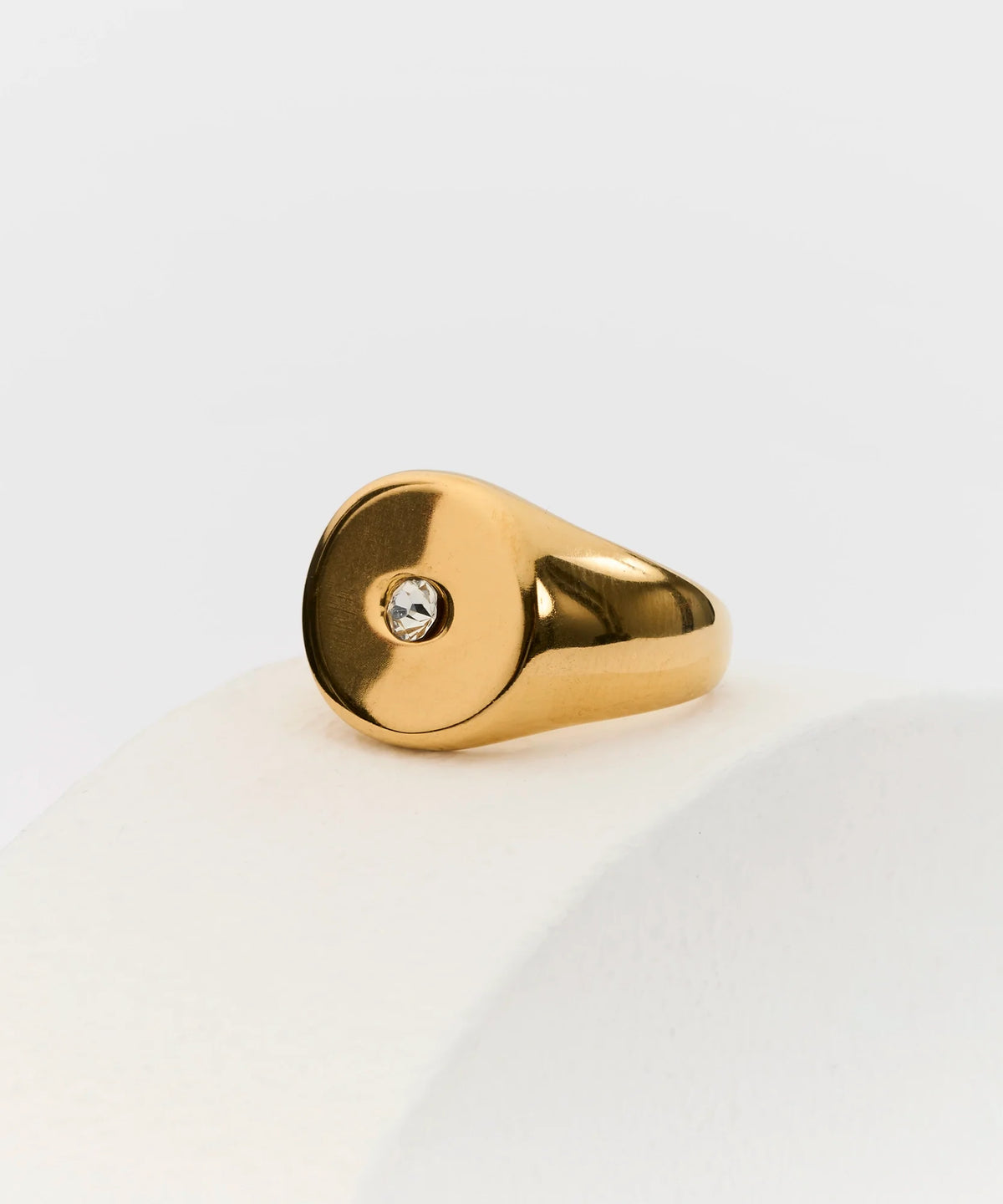 Anillo Círculo Punto De Luz Woman