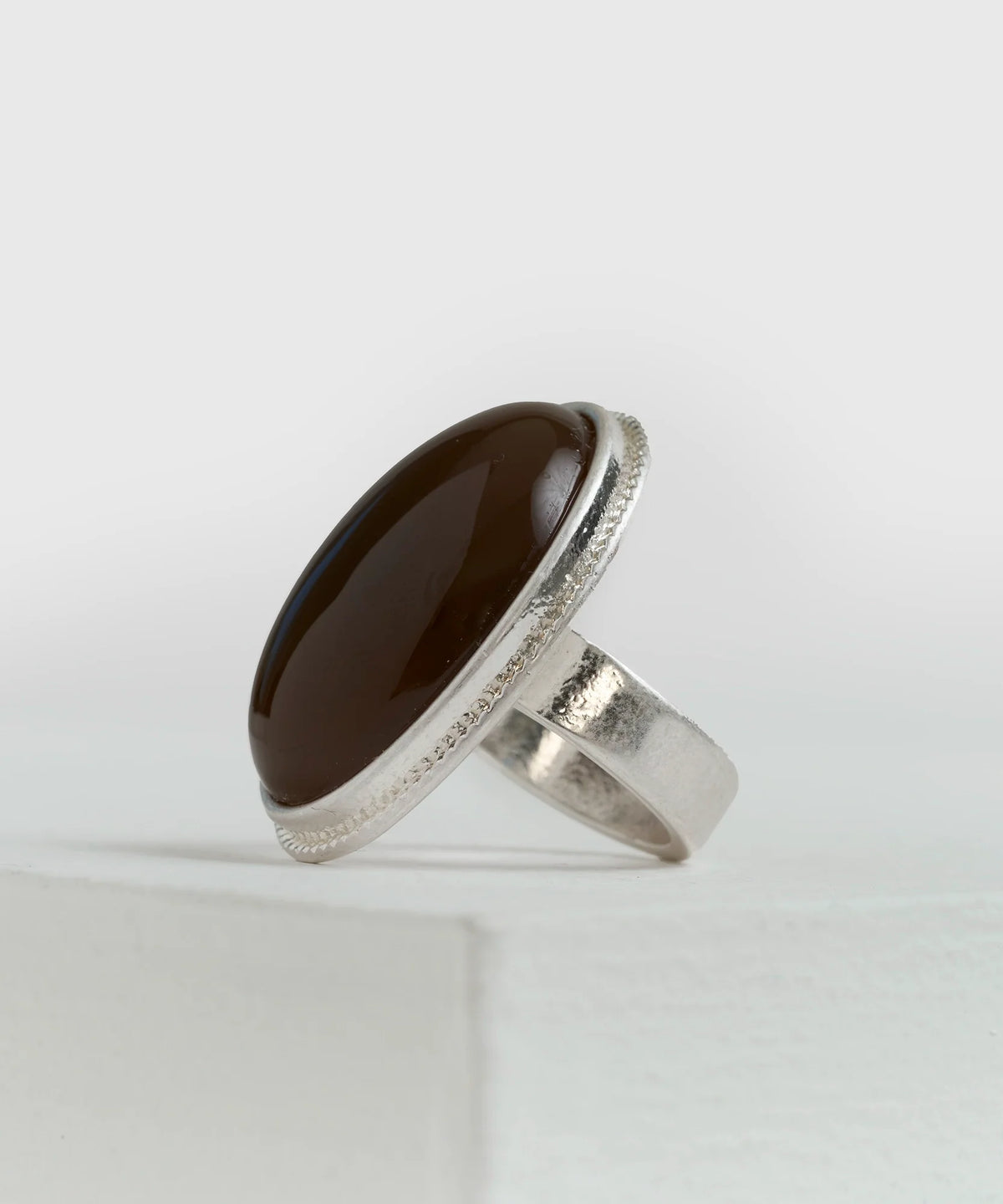 Anillo Piedra Resina Boho
