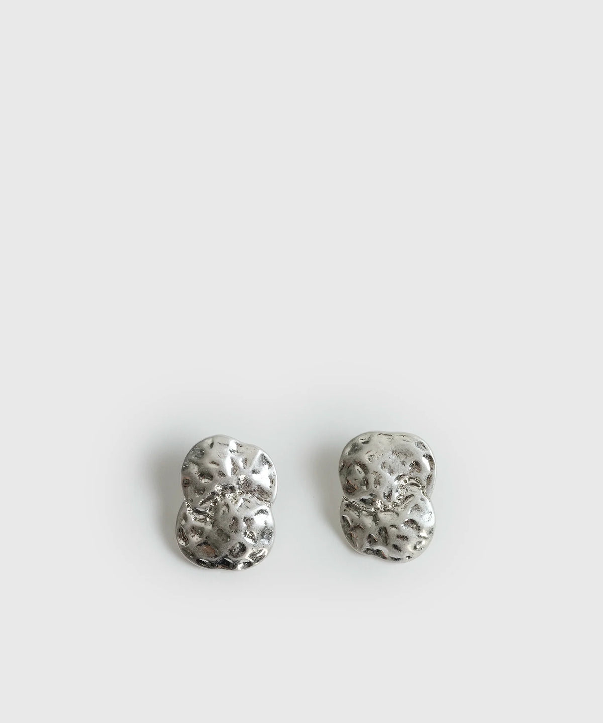 Aros Flor Machacada Boho