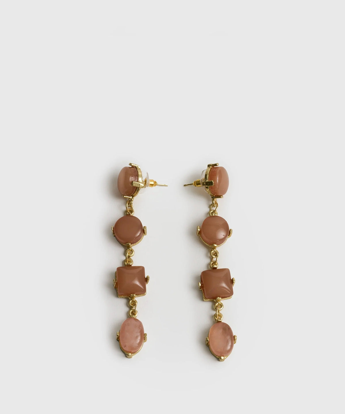 Aros Piedras Irregulares Boho