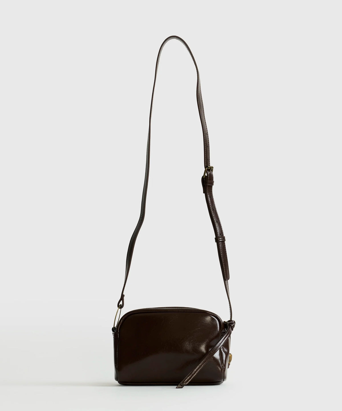 Cartera Bandolera Charm Pelotas Doradas Woman