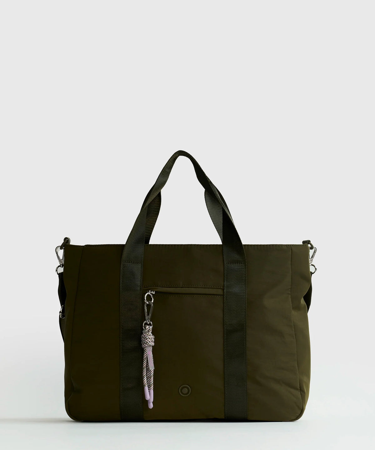 Cartera De Hombro Notebook Nylon Straps Gruesos Llavero