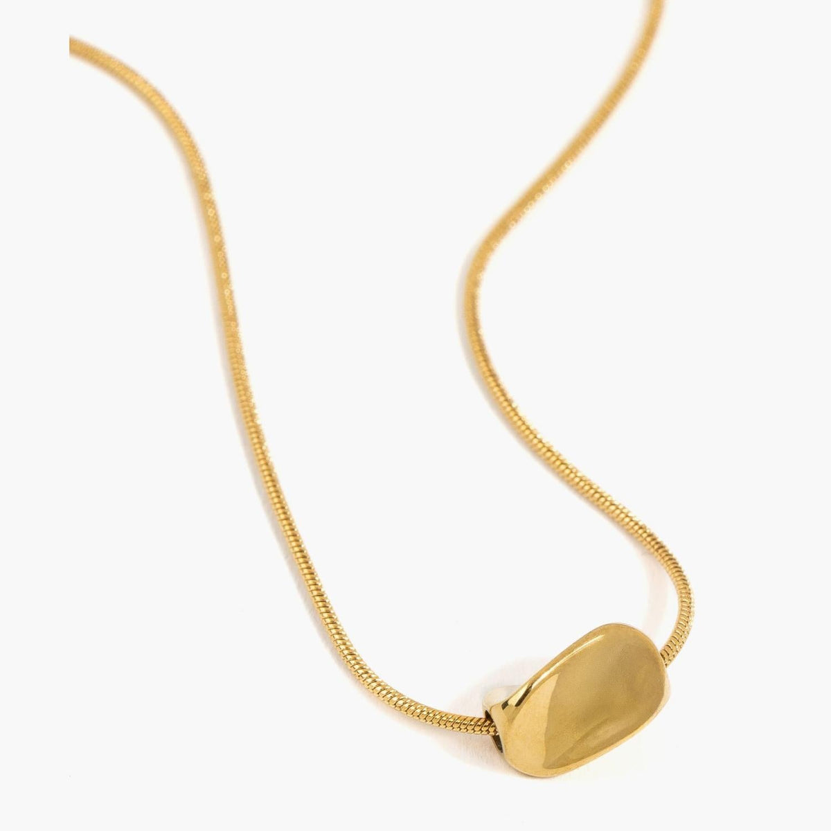 Collar Acero Inoxidable Ondulado