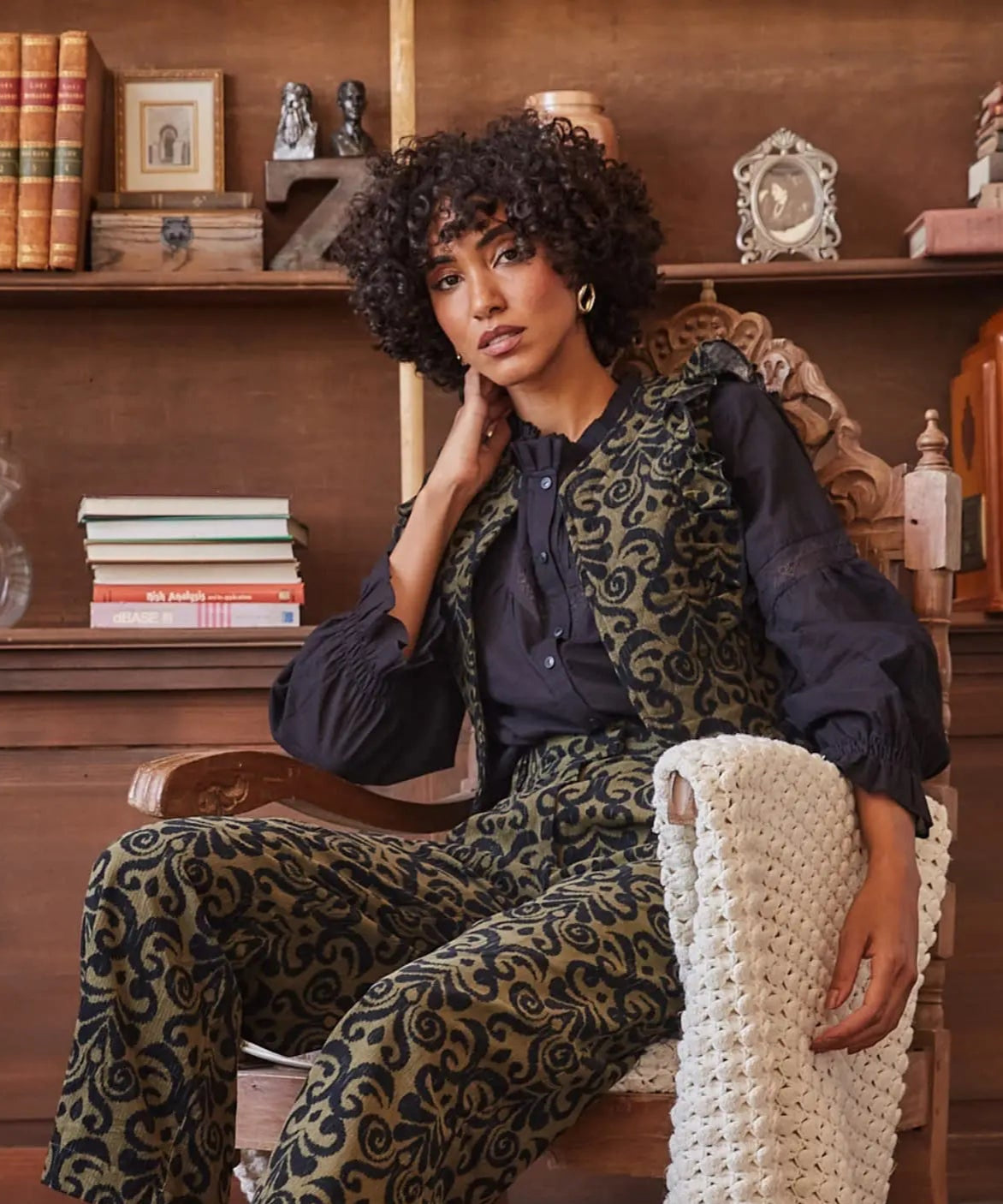 Pantalón Cotelé Boho