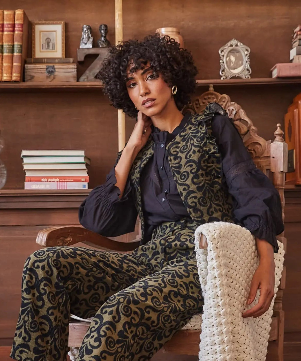 Pantalón Cotelé Boho