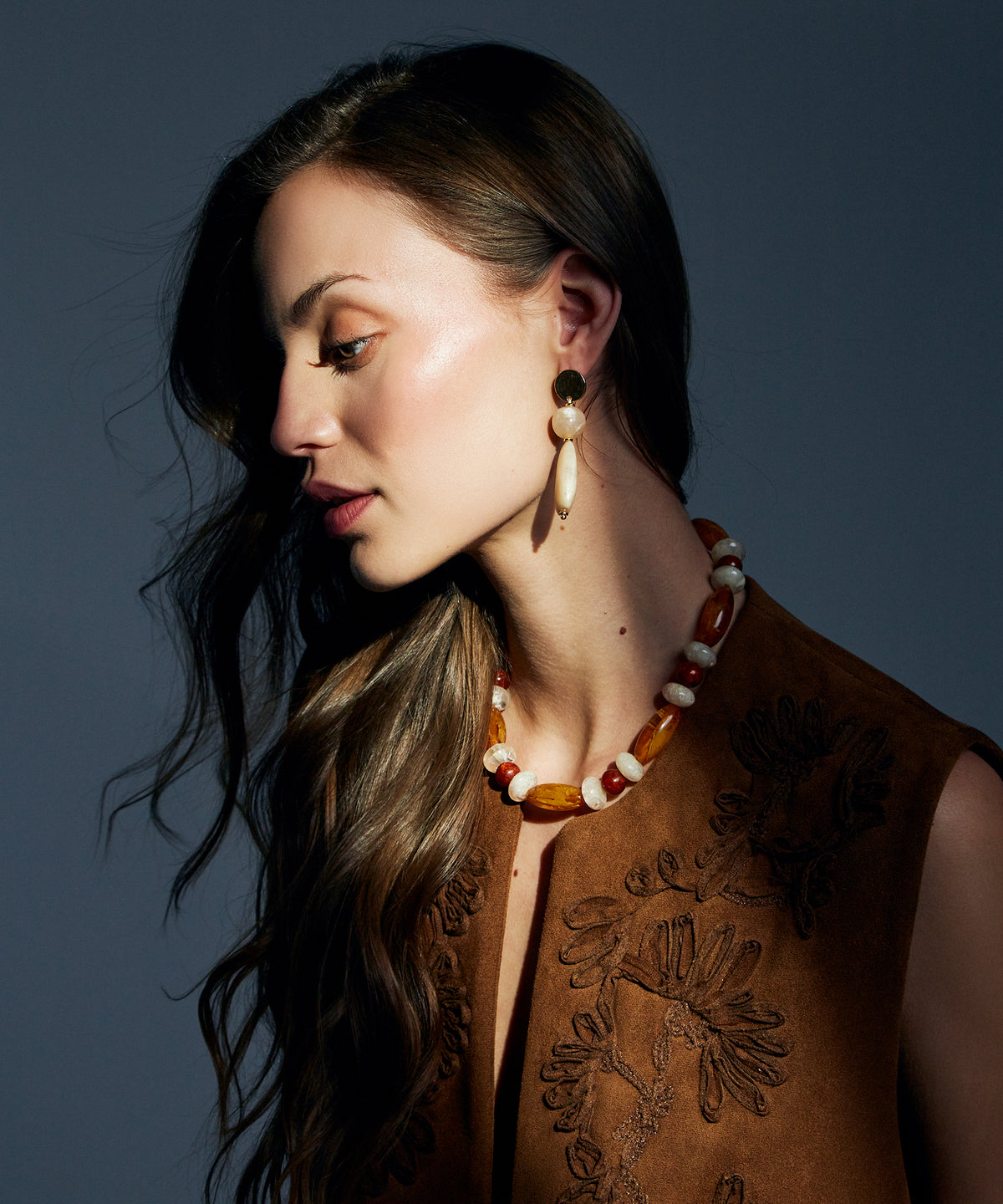 Aros Piedras Colgantes