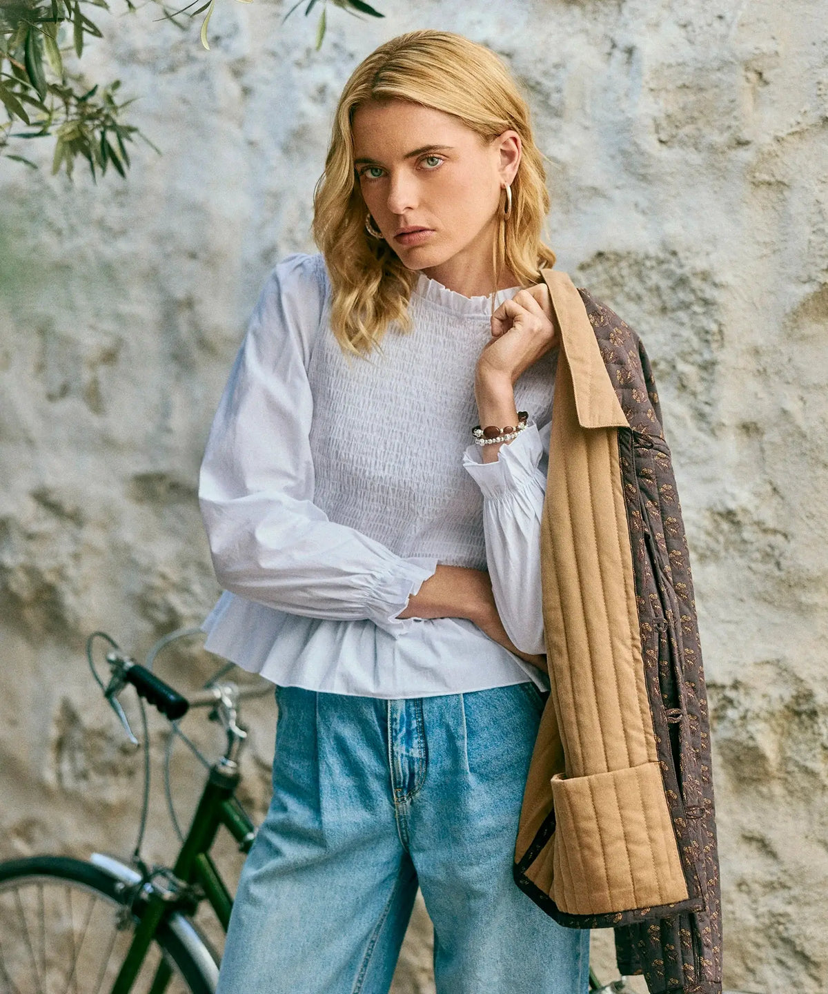 Blusa Panal Gardenia