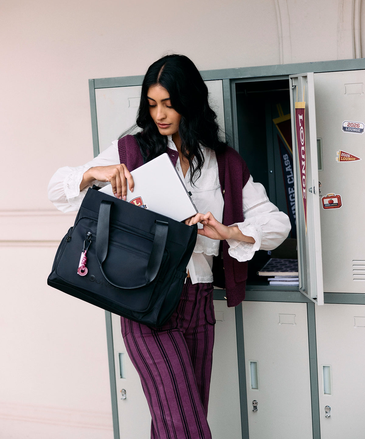 Bolso Nylon Strap Ajustable Computador Back To School