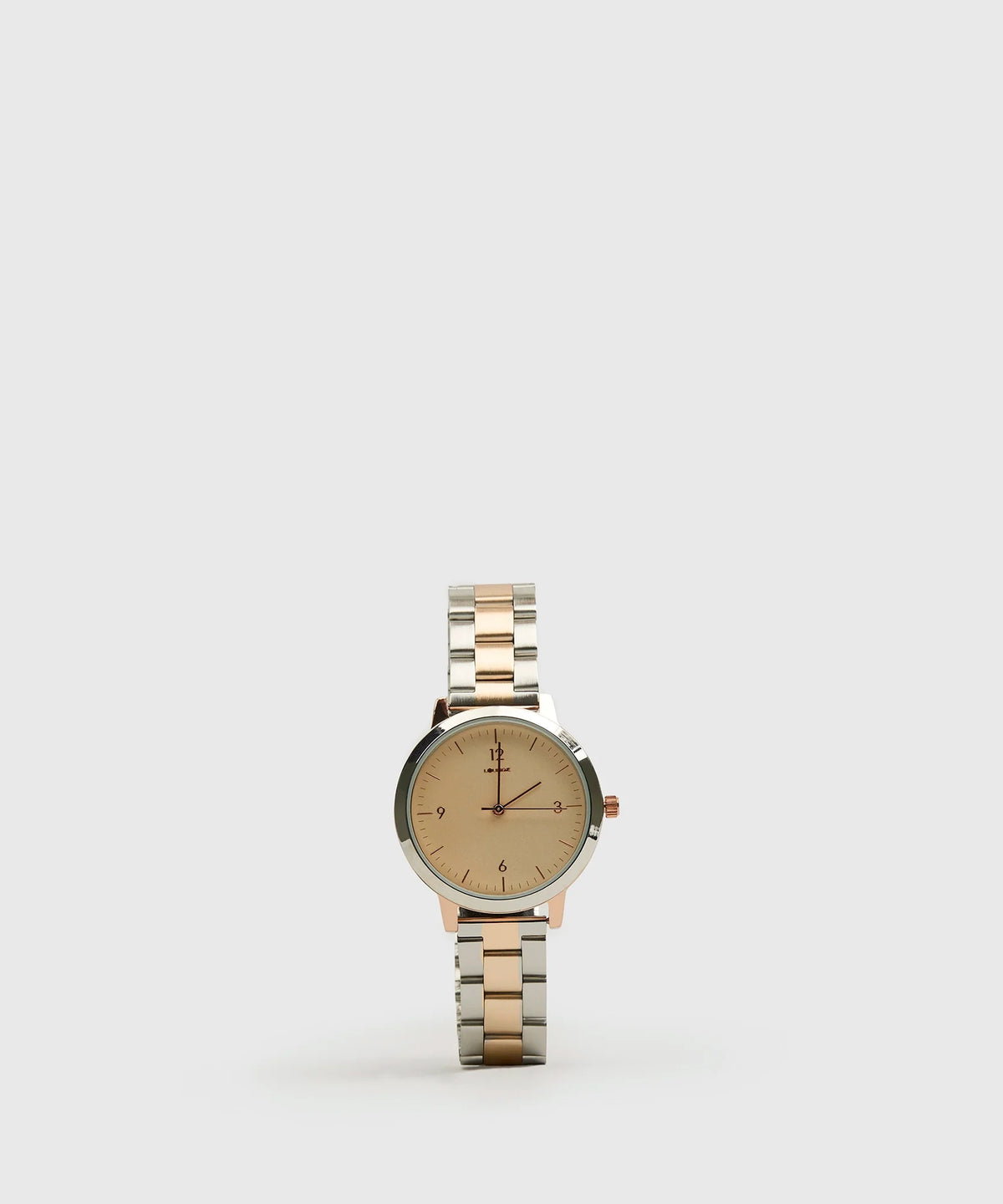 Reloj Clásico Bicolor