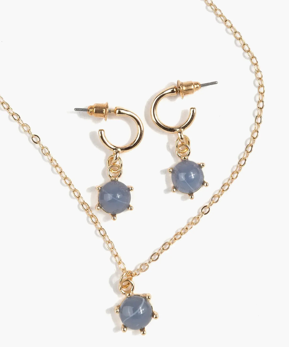 Set Collar Y Aros Sol