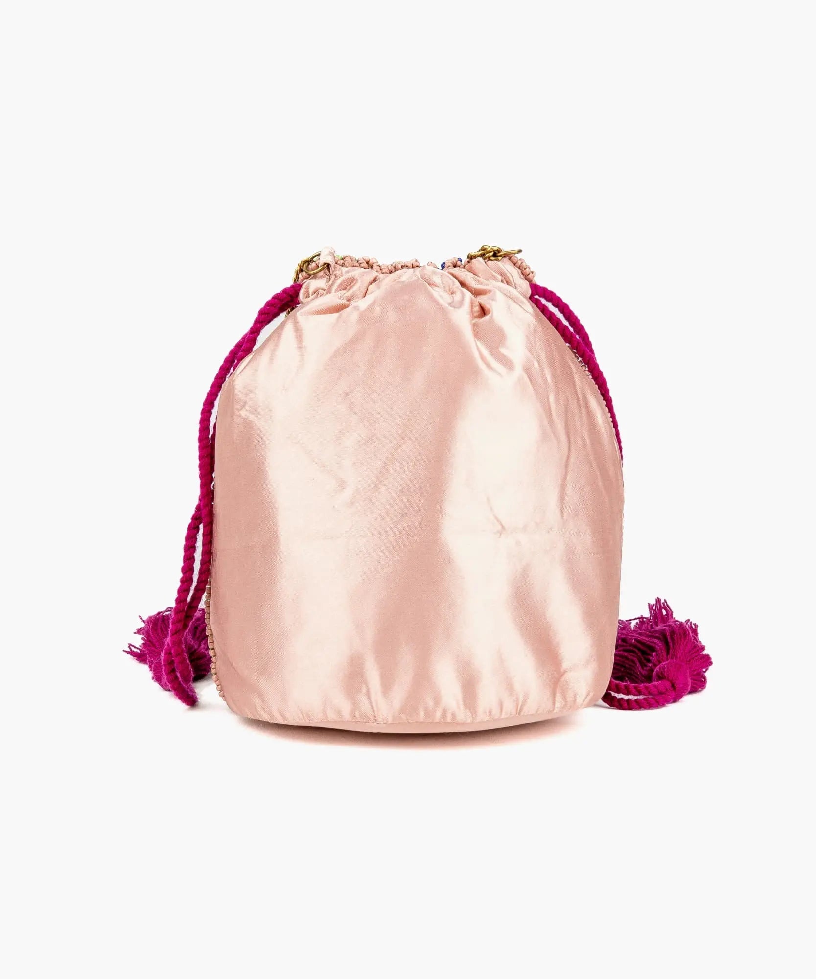 Cartera Bandolera Fiesta Mostacillas Colores Y Tassel
