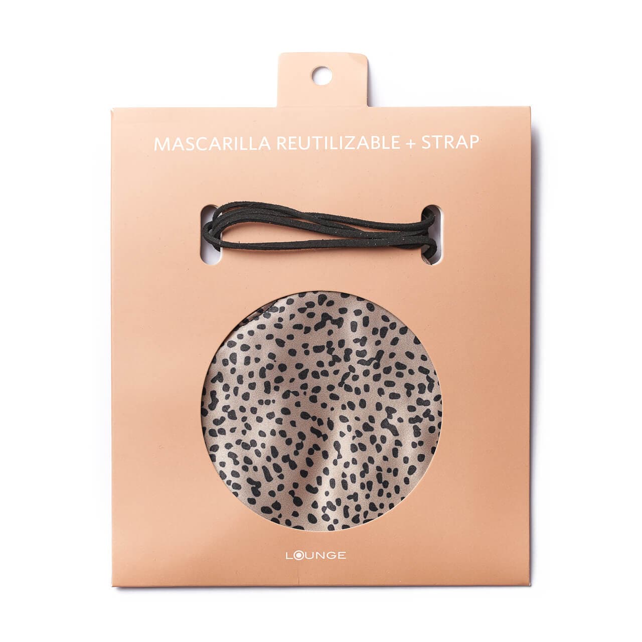 Set Mascarilla Y Strap Animal Print