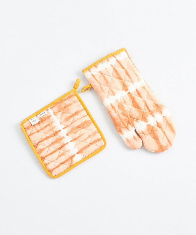 Set Guante Y Toma Olla Tie Dye