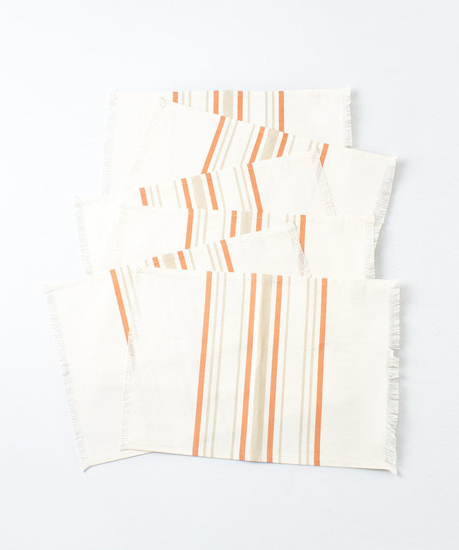 Set Individuales Lineas Bicolor