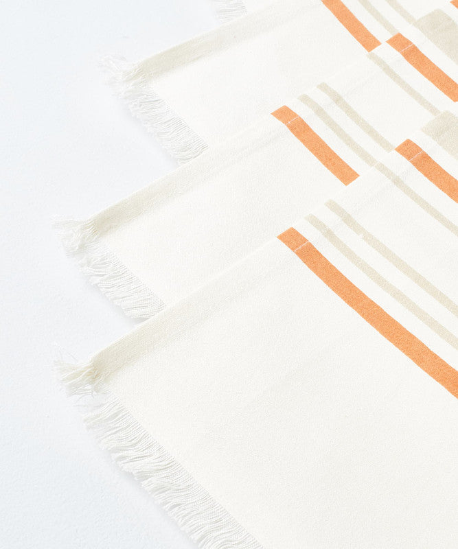Set Individuales Lineas Bicolor