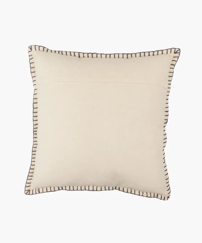 Funda Cojín Algodón Palmera Bordada