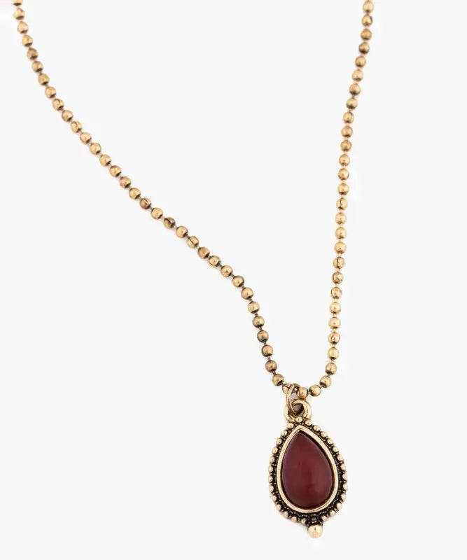 Collar Puntos Piedra