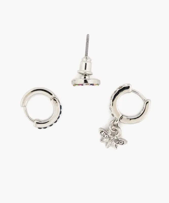 Set Aros Arcoiris Y Argollas