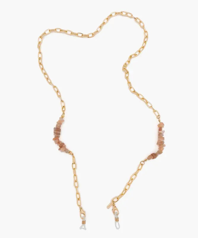 Strap Sujetador Lentes Cadena Y Piedras