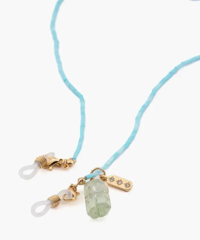 Strap Sujetador Lentes Piedra Colgante