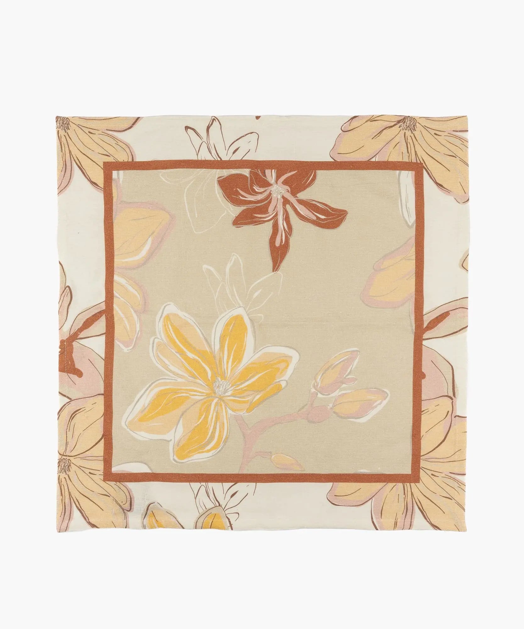 Set Servilletas Flores Acuarela