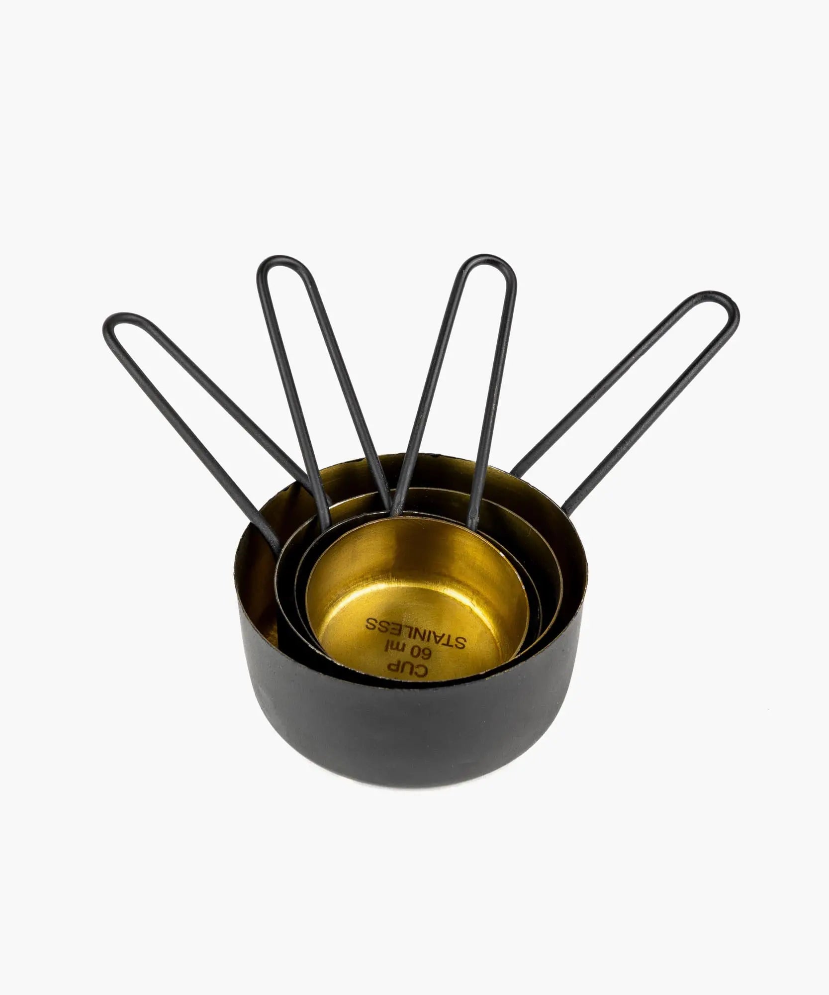 Set Tazas Medidoras Acero Inoxidable